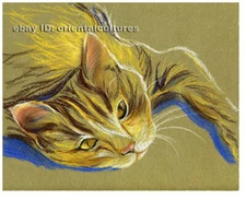 Chinese 100% real natural silk thread,su hand embroidery kits:kitty cat 10"