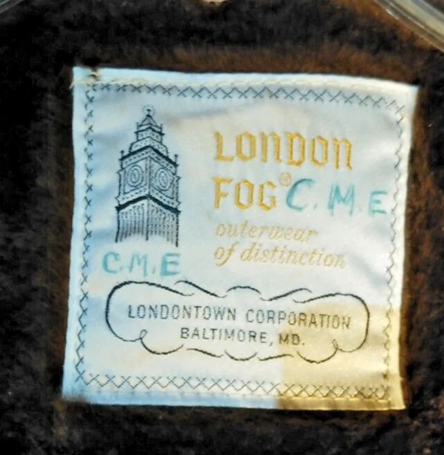 Vintage London Fog Fur Lined Coat - Image 4 of 4