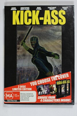 Kick Ass  Limited Edition  (2010 : 2 Disc DVD) Region 4 Preowned (D840)