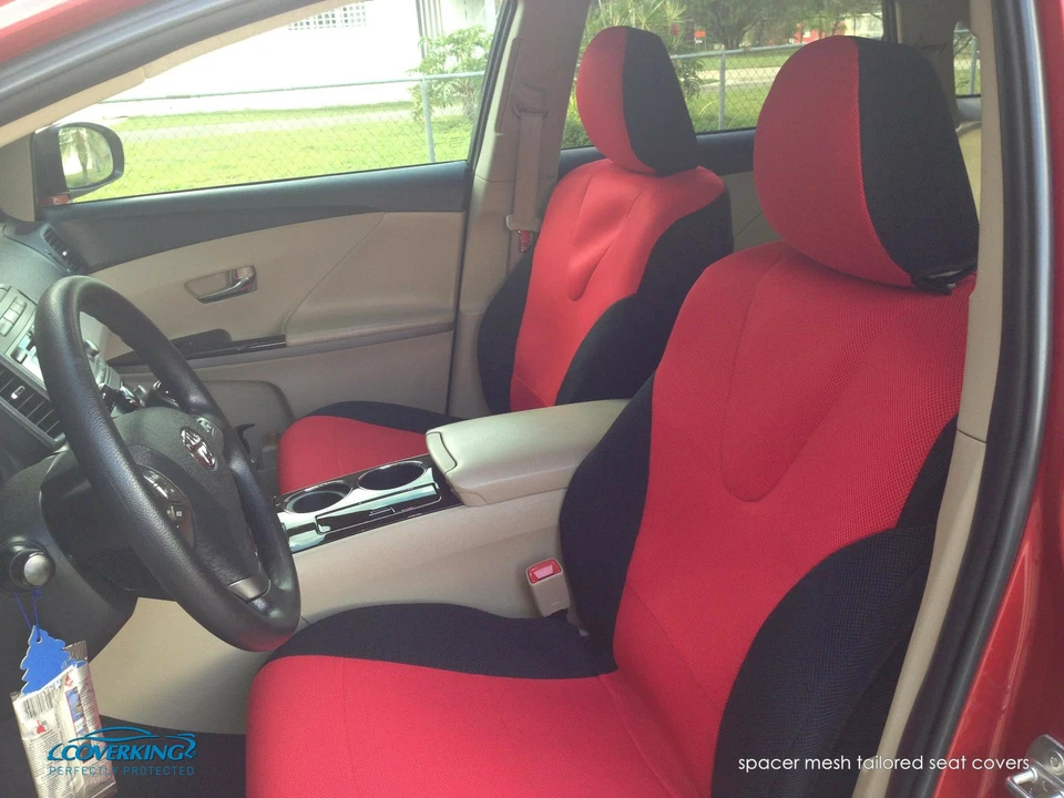 Fundas de asiento a medida personalizadas de malla espaciadora para Fiat 500L - Hechas a pedido Foto 4 de 4