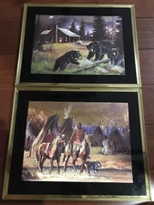 Colorful Picture Frames Of Native Indian Images By Bloom Brothers