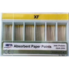 META ABSORBENT PAPER POINTS - EXTRA FINE - 200/PACK