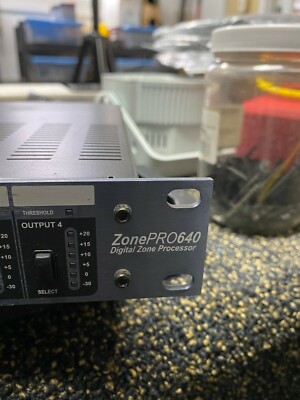 DBX ZonePRO 640 Digital Zone Processor