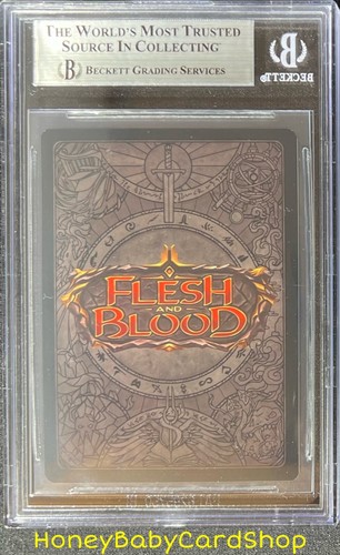 Flesh and Blood Welcome to Rathe 2019 Enlightened Strike BGS 9.0 MINT WTR Alpha - Picture 2 of 6