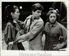 1969 Press Photo Actress Martha Raye & Two Co-Stars - hpp44585