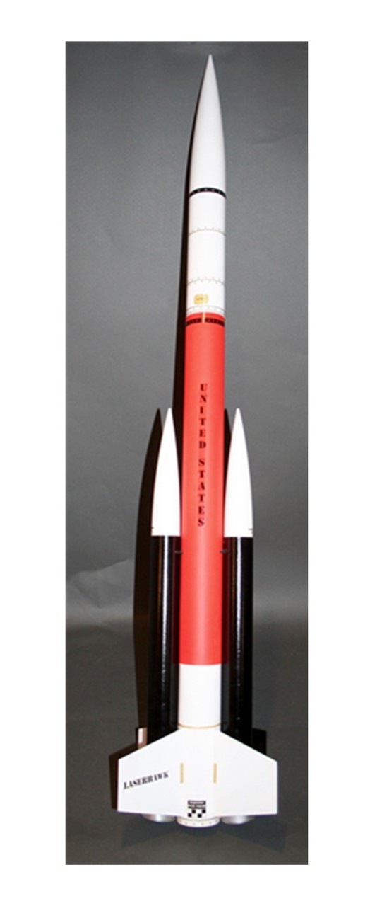 Hawk Model Rockets Kits North Coast Rocketry Flying Model Rocket Kit LaserHawk | eBay