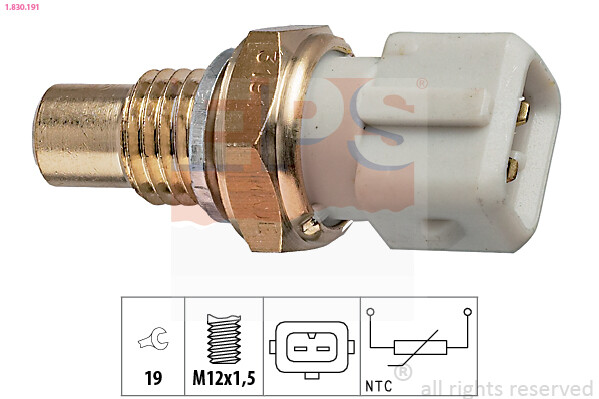 1.830.191 EPS Sensor, KüHlmitteltemperatur FüR ,Opel,Renault,Vauxhall,Volvo-image