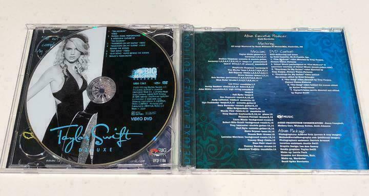 TAYLOR SWIFT-TAYLOR SWIFT DELUXE EDITION CD+DVD Ltd/Ed