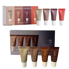 8PCS Mini Lip Butter Balm Set, Mini Neutrals Lip Balm Set New In Box