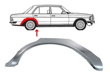 Reparaturblech Blech Seitenwand Radlauf hinten rechts außen f Mercedes W123 S123 Reparaturblech Blech Seitenwand Radlauf hinten rechts außen f Mercedes W123 S123