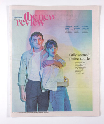 PAUL MESCAL DAISY EDGAR-JONES LAURA MARLING New Review Observer 12 April 2020 UK