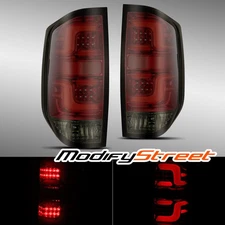 Modifystreet For 14-20 Toyota Tundra PRO-Series LED Tail Lights Red Smoke