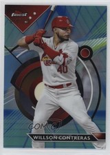 2023 Topps Finest Blue/Aqua Vapor Refractor /250 Willson Contreras #63 04br