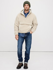 Men's Sherpa Hoodie Sweatshirt
