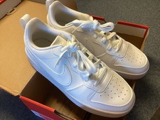 Size 6 GS - Nike Court Borough Low Recraft White - 6Y