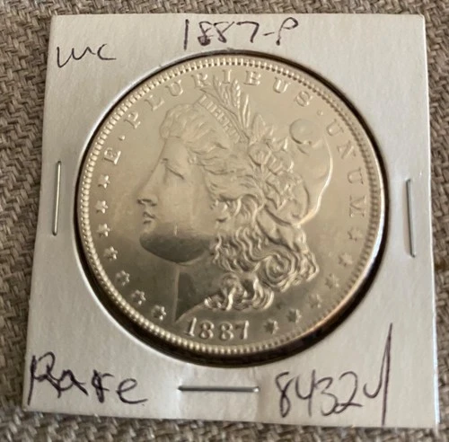 1887-P Morgan Silver Dollar