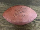 DAN MARINO Signed UD 75th Anniversary  NFL Game Football, Dolphins UD Holo/Cert