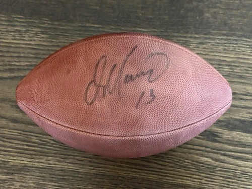 DAN MARINO Signed UD 75th Anniversary  NFL Game Football, Dolphins UD Holo/Cert