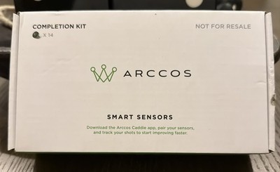 NEW Arccos Caddie Smart Sensors Completion Kit 14 pieces includes 45 day trial