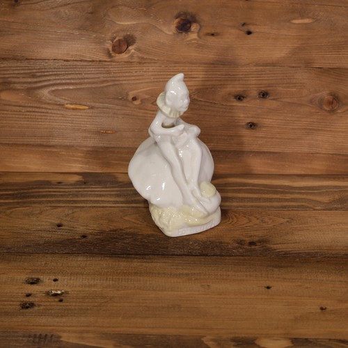 Belleek Irish Leprechaun Figurine Mushroom Elf Pixie Sprite Fay 6th Green Mark