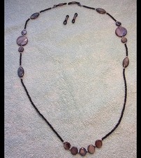 2-in-1 Lanyard Beaded Convertible Eyeglass Chain or Station Necklace Earthy Boho