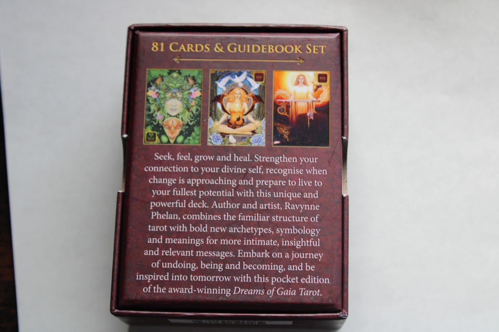 Dreams of Gaia Tarot Pocket Edition Boxed Deck Ravynne Phelan -  Authentic 2021