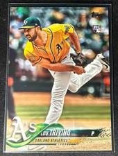 Lou Trivino 2018 Topps Update #US144 RC Athletics
