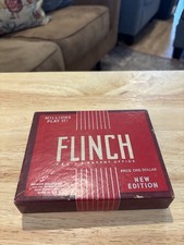 VINTAGE Flinch Card Game COMPLETE Parker Brothers 1951 Classic Family Red Box