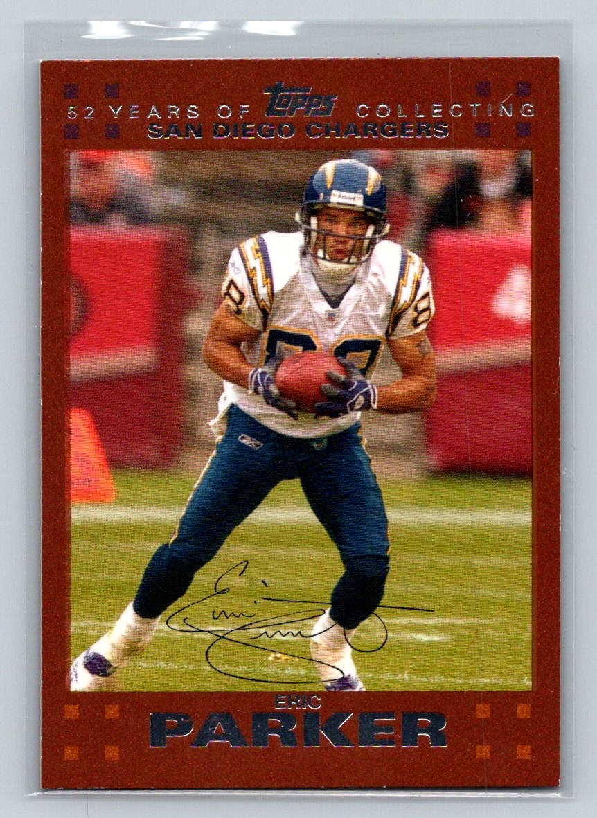 2007 Topps Copper /2007 Eric Parker #178 San Diego Chargers