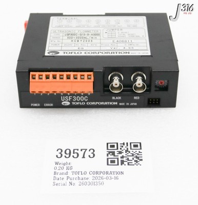 TOFLO CORPORATION Ultraschall-Durchflussmesser USF300C-G15-9-A5000