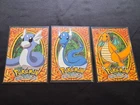 Topps Pokemon Dragonite Dragonair Dratini Blue Logo Rare NM Vintage Card No Holo