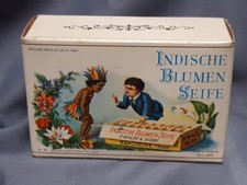 alte Original-Schachtel Indische Blumenseife ...