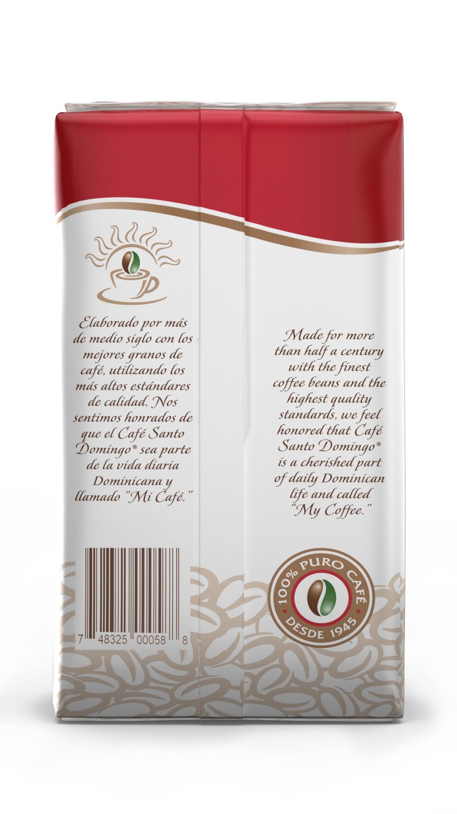 Café Santo Domingo, 8 oz Bag, Ground Coffee, Medium Roast - Product from the ...