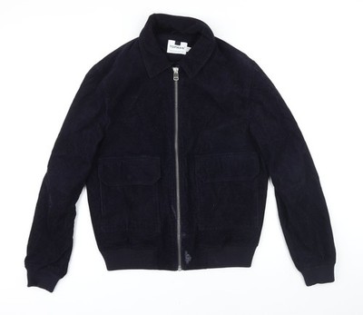 Bomberjacke Herren UK Größe M Topman Blau