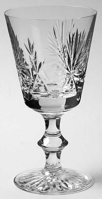 Edinburgh Crystal Star of Edinburgh Claret Wine Glass 111902