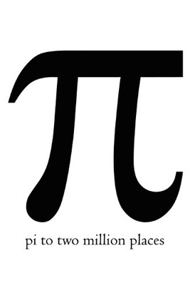 Kick Books Pi to Two Million Places (Taschenbuch)