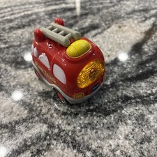 Vtech Go Go Smart Wheels Red FIRETRUCK Vehicle Car Kid Toy Auto Tested and works