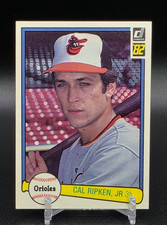 1982 Donruss Baseball Rookie Card Cal Ripken Jr. #405 Baltimore Orioles HOF. rookie card picture