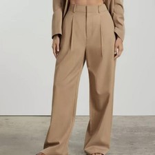 Everlane Way High Drape Wide Leg Pants 10s