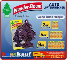 WUNDER-BAUM Auto-Lufterfrischer Midnight Chic