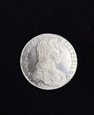 1780 Tallero di Maria Teresa d'Austria in Argento