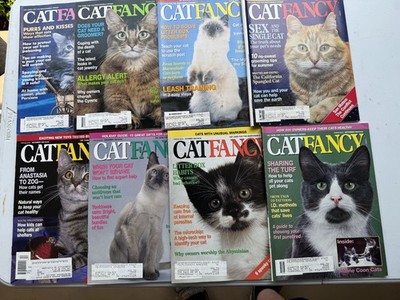 LOT OF 19 Issues 1992 1993 CAT FANCY MAGAZINES LOT