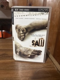 TESTED COMPLETE 9/10 Saw (UMD, 2004) Movie for Sony PSP (Play Station Portable)