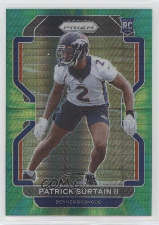 2021 Panini Prizm Rookie Hyper Prizm 172/175 Patrick Surtain II #374 ht1