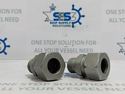 VOSS L18 Hydraulic Fitting 18mm Tube OD Light Series DIN 2353 ISO 8434-1 Steel
