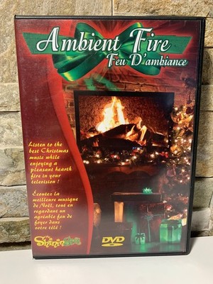 Ambient Fire Feu Dambiance DVD Christmas Fireplace Ambience Novadis Cozy 2006