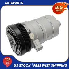 Ac Compressor W 6-groove For Buick Roadmaster Chevrolet Camaro Pontiac V8 5.7l