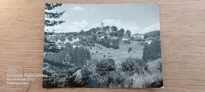 Postkarte Lobenstein Blick vom Geyersberg Thüringen 10.05.1980? gel_11