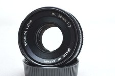 Yashica 50mm F2 Manual Focus Lens CY Mount