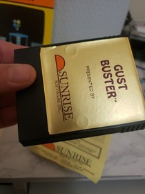 Gust Buster Colecovision Adam Complete In Box  !! Rare 🔥 